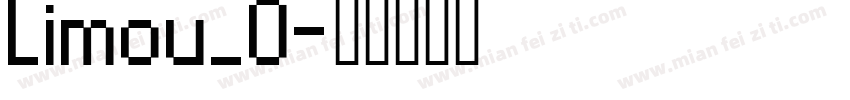 Limou_0字体转换