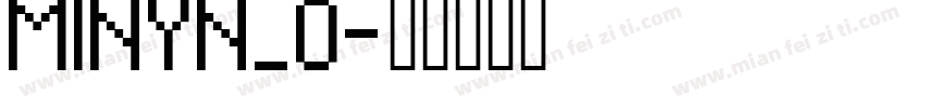 MINYN_0字体转换