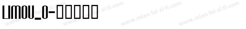 Limou_0字体转换