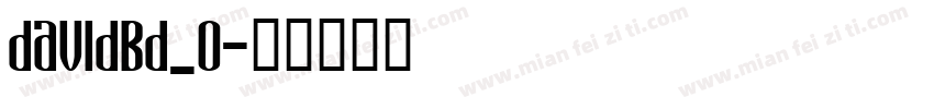 davidbd_0字体转换
