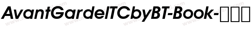 AvantGardelTCbyBT-Book字体转换
