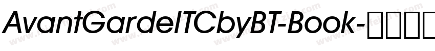 AvantGardelTCbyBT-Book字体转换