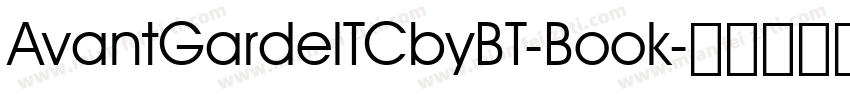 AvantGardelTCbyBT-Book字体转换