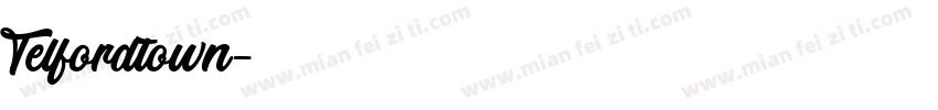 Telfordtown字体转换