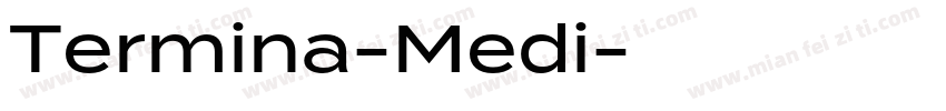 Termina-Medi字体转换