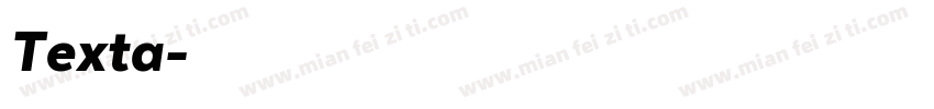 Texta字体转换