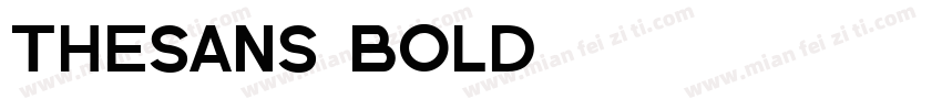 TheSans-Bold字体转换
