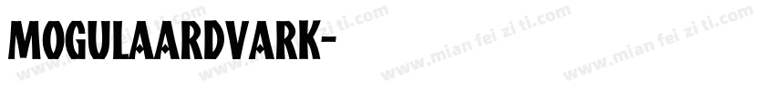 MogulAardvark字体转换