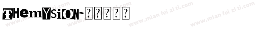 themysion字体转换