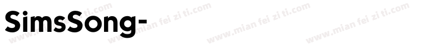 SimsSong字体转换