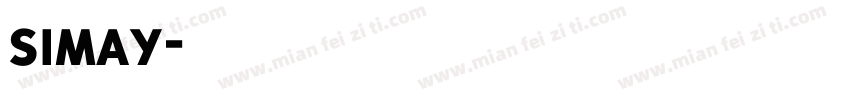 simay字体转换