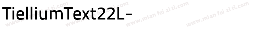 TielliumText22L字体转换
