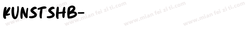 KUNSTSHB字体转换
