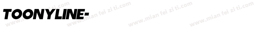 ToonyLine字体转换