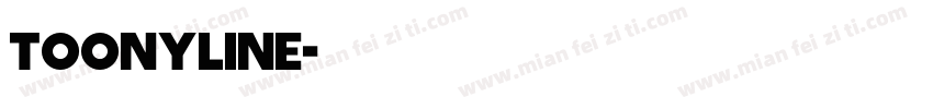 ToonyLine字体转换