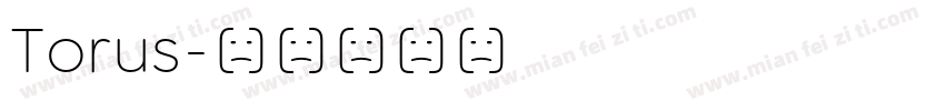 Torus字体转换