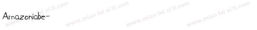 Amazoniabe字体转换