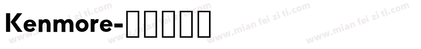 Kenmore字体转换