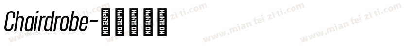 Chairdrobe字体转换