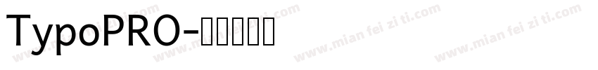 TypoPRO字体转换