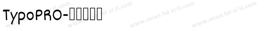 TypoPRO字体转换