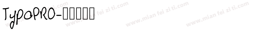 TypoPRO字体转换