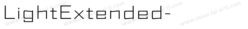 LightExtended字体转换