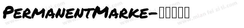 PermanentMarke字体转换