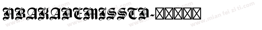 NBAKADEMISSTD字体转换