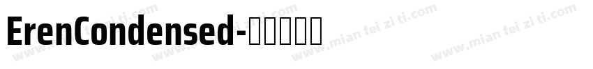 ErenCondensed字体转换