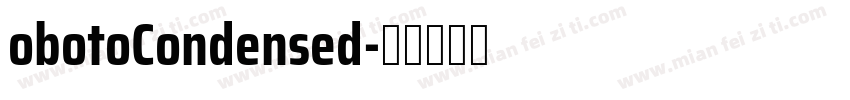 obotoCondensed字体转换