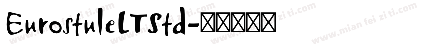 EurostuleLTStd字体转换