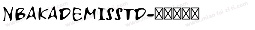 NBAKADEMISSTD字体转换