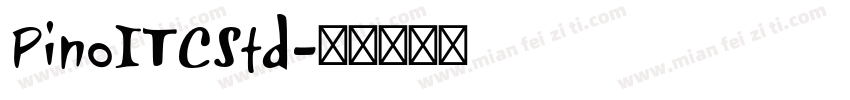 PinoITCStd字体转换
