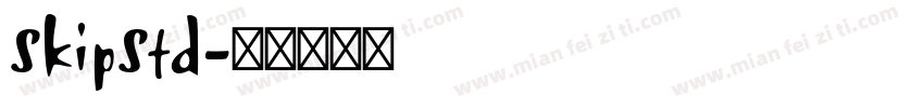 SkipStd字体转换