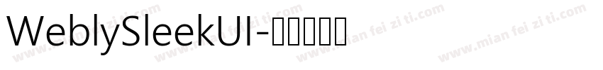 WeblySleekUI字体转换