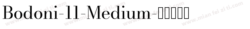 Bodoni-11-Medium字体转换