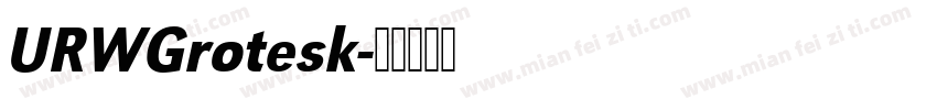 URWGrotesk字体转换