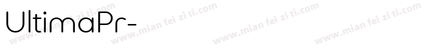 UltimaPr字体转换