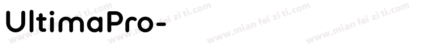 UltimaPro字体转换