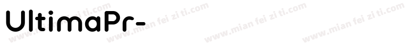 UltimaPr字体转换