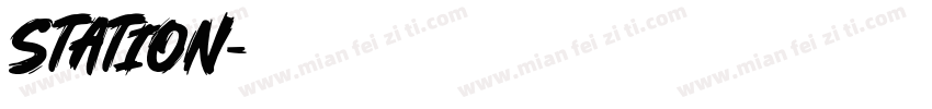station字体转换