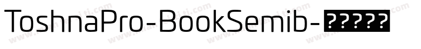 ToshnaPro-BookSemib字体转换