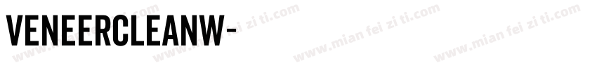 VeneerCleanW字体转换