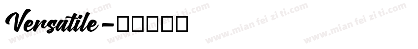 Versatile字体转换
