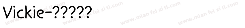 Vickie字体转换