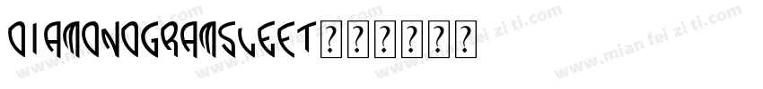 DiamondgramsLeft字体转换