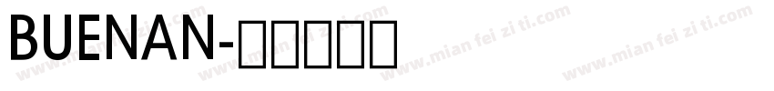 BUENAN字体转换