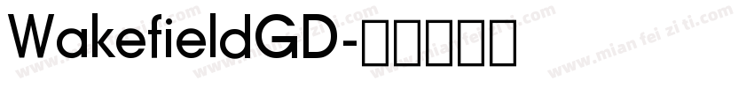 WakefieldGD字体转换