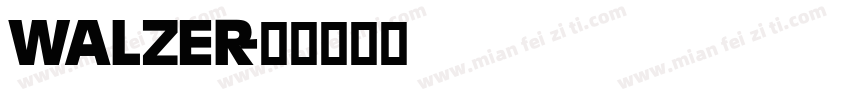 Walzer字体转换